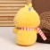 Soft toy "Penguin in a scarf", 24 cm, yellow color