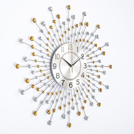 Watching clock, interior, large "Otzier", silent, D-59 cm, dial d-22 cm-1