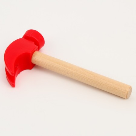 Children's hammer "red" 16 × 7.5 × 2.8 cm