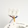 Ceiling light Feron HL364, IP20, GX53, 12 W, 82x82x50 mm, white color