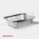 A set of foil for baking and baking shares, 2 l, 25.7 × 19 × 6.5 cm, 2 pcs
