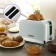 Toster KitFort KT-6070, 930 W, 7 fry modes, 2 toasts, green
