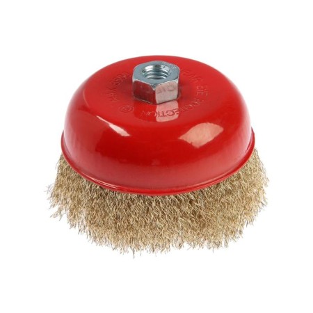Metal brush for ushm scrap, "cup", M14, 125 mm
