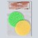 Washing sponge, round, 2 pcs, color mix