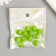 Busina silicone "Round" soft green d = 1.2 cm