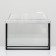 Aquarium "rectangular" with a lid, 10 liters, 32 x 15 x 21/26 cm, bleached oak