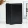 Piggy bank "safe" black, 12x10x18cm