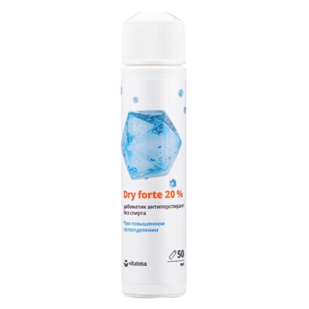 Dabomtik Vitaktey Drai Forte 20% of abundant sweating, without alcohol, 50 ml-4