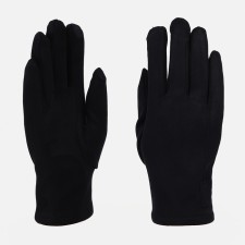 Gloves are male, dimensionless, without insulation, black color