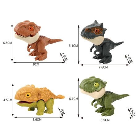 Game set "Dino tootics", 4 figures-7