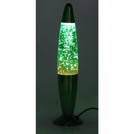 Lava-lamp "Rocket" 1x30W E14-R39 (sparkles) Green 8x8x34cm-1