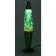 Lava-lamp "Rocket" 1x30W E14-R39 (sparkles) Green 8x8x34cm