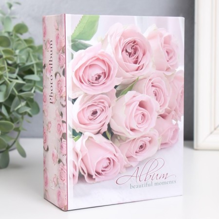 Photo album "Flowers" 50 sheets 100 photos size 10x15 cm