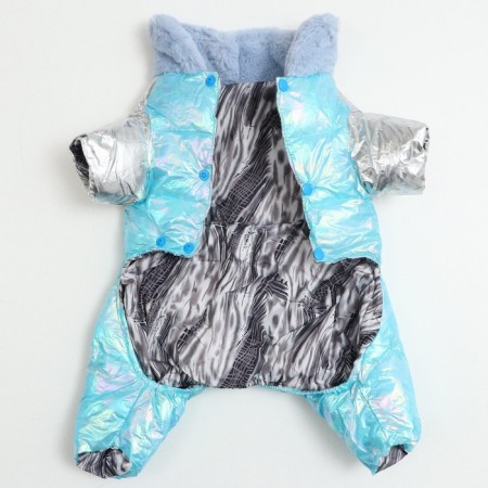Astronaut overalls, size 10 (DS 25 cm, OG 34 cm, Osh 24 cm), Blue-6