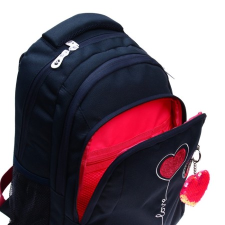 School backpack, 40 x 27 x 20 cm, Grizzly 361, ergonomic back, laptop department, blue RG-361-2_3-7