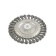 Matrix Ushm brush, d = 150 mm, M14, flat, twisted wire 0.8 mm