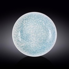 Deep plate Wilmax England Coral Blue, D = 28 cm