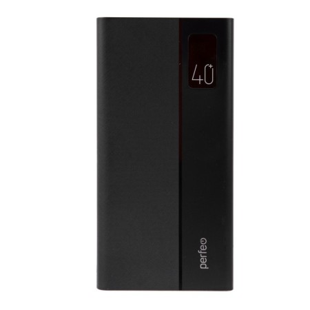 External battery Perfeo Mountains PF_D0144, 40000 mAh, 4 USB, 3A, fast charging, black-3