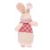 Soft toy "Rabbit with carrots", color mix