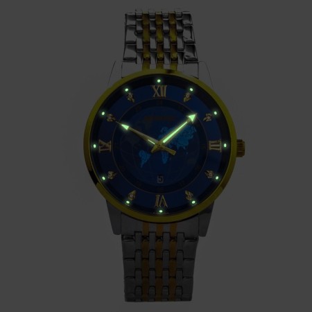 Men's wrist watches, D-4 cm, L-26 cm strap, 5 atm, luminous-2