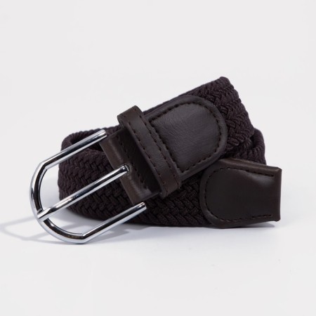 Building belt, width 3 cm, buckle metal, brown color-1