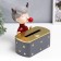 Souvenir Polystone Salvetnitsa "Girl with deer horns with red bubble" 22x26x19 cm