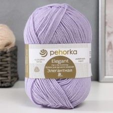 Пряжа "Элегантная" 100% мериносовая шерсть 250м/100гр (25-Кристалл)