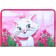 A4 Labor folder with a pencil case, on a zipper, textiles, cats aristocrats