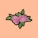 Thermal appliance "Flowers", 7.5 × 5.5 cm, color colorful color
