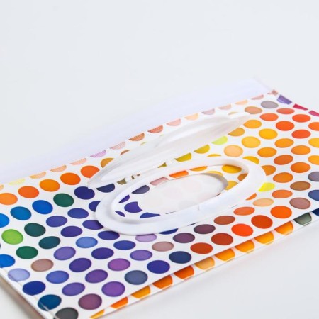 Container for napkins with a loop "circles"-4