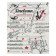 Diary for a music school, 48 sheets, "drawings in ink", soft cover, with reference material, two -color block