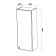 SANSTAR suspension cabinet "Universal 30" white