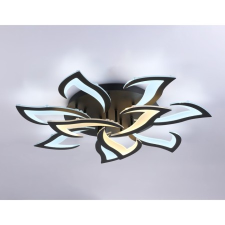 LED ceiling LED with Ambrella Light, Original, FA4474, 10XLED, 112 W, 8400LUM, 3000-6400K, Black Black Color-2