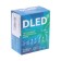 DLED HIR2 LED lamp 9012, PX22D, C6 Original, 12V, 6500K, in a set 2 pcs