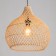 Ceiling Lamp from Rotan "Yogi", 1 × 120 W, E27, 40 × 40 × 40 cm