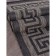 Rectangular carpet Merinos Vegas, size 140x200 cm, color Black