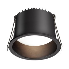 Светильник встраиваемый светодиодный Novotech. Tran, 9Вт, Led, 59х86х86 мм, цвет чёрный