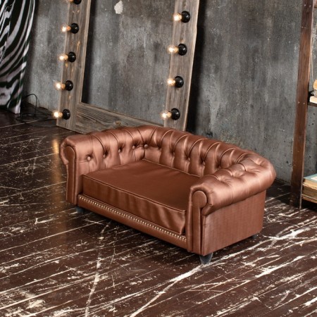 Sulperion OSCAR, 95x61x34 cm, furniture fabric, size M, brown-5