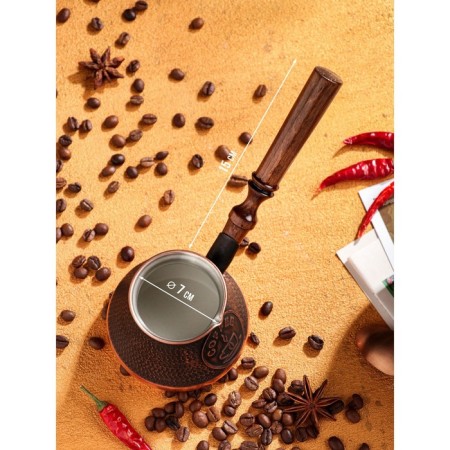 Turk for coffee "Armenian jezva", copper, 270 ml-1