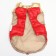 Jacket for dogs with weighting size 12 (DS 28, OG 38, Osh 27), gold-red