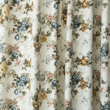 Set of curtains "Dryada", size 170 x 270 cm - 2 pcs, blue color-2