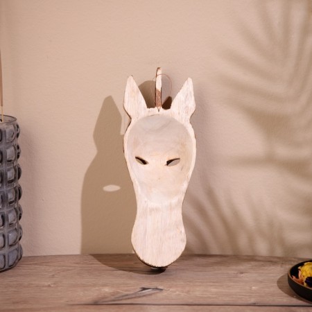 Mask "Giraffe" tree 27 cm-2