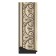 Mirror in the baguette frame, baroque silver 106 mm, 75x75 cm