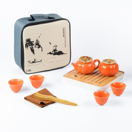 Set for the tea ceremony "Jackie" for 4 persons, pyla 45 ml, kettle 170 ml, 10 items