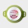 Trendy Style pan, 6 l, glass cover, anti -stick coating, green color