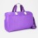 Board Road on Lightning, external pocket, long belt, suitcase holder, lilac color
