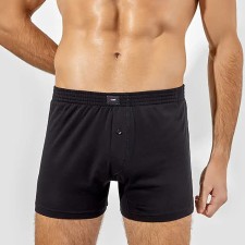 Panties men's shorts, black color, size 56 (3xl)