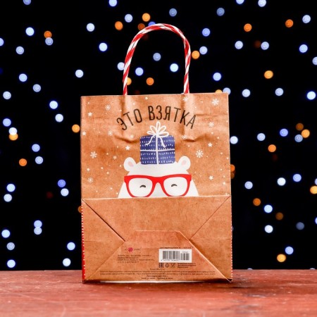 Gift package "This is a bribe" 18 x 22.3 x 10 cm-1
