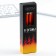 Pen meed blue paste 0.5 mm with a cap "I am fire"