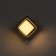 Facade lamp “City”, FSD-055, 5 W, 3000K, square, IP65, 220 V, plastic, black